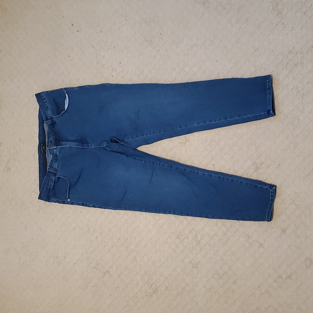 Universal Standard Seine Mid Rise Skinny Jeans, True Blue, 27” Inseam